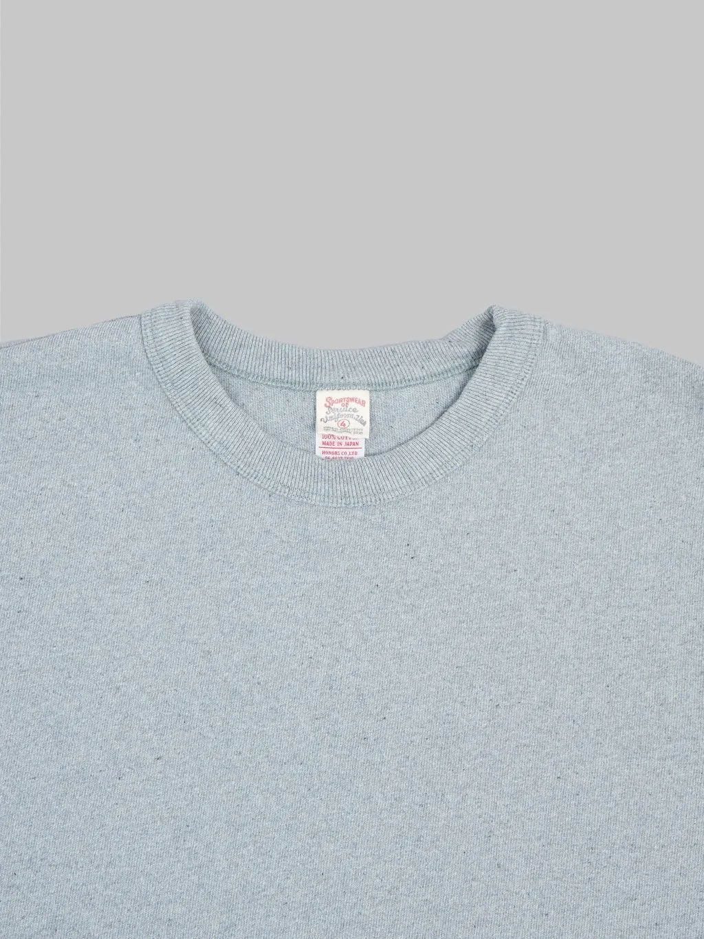 UES Recycled Denim Short Sleeve T-Shirt Sax Blue