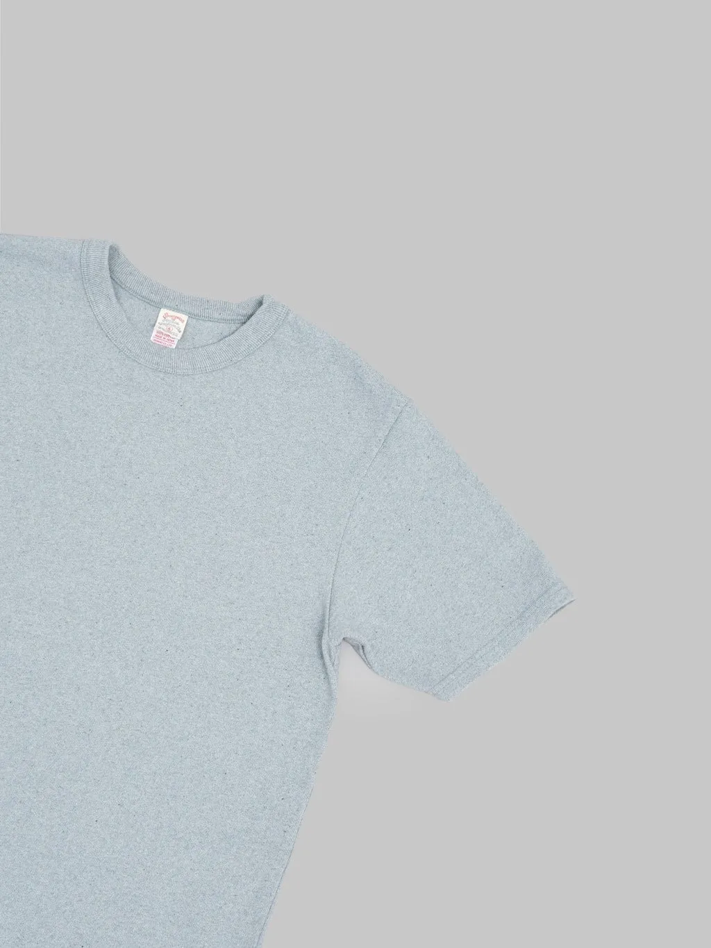 UES Recycled Denim Short Sleeve T-Shirt Sax Blue