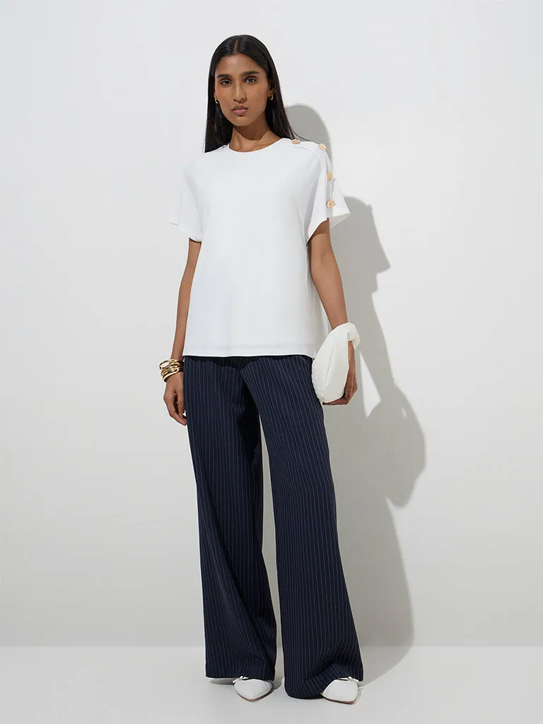 Wardrobe Ivory Solid Top