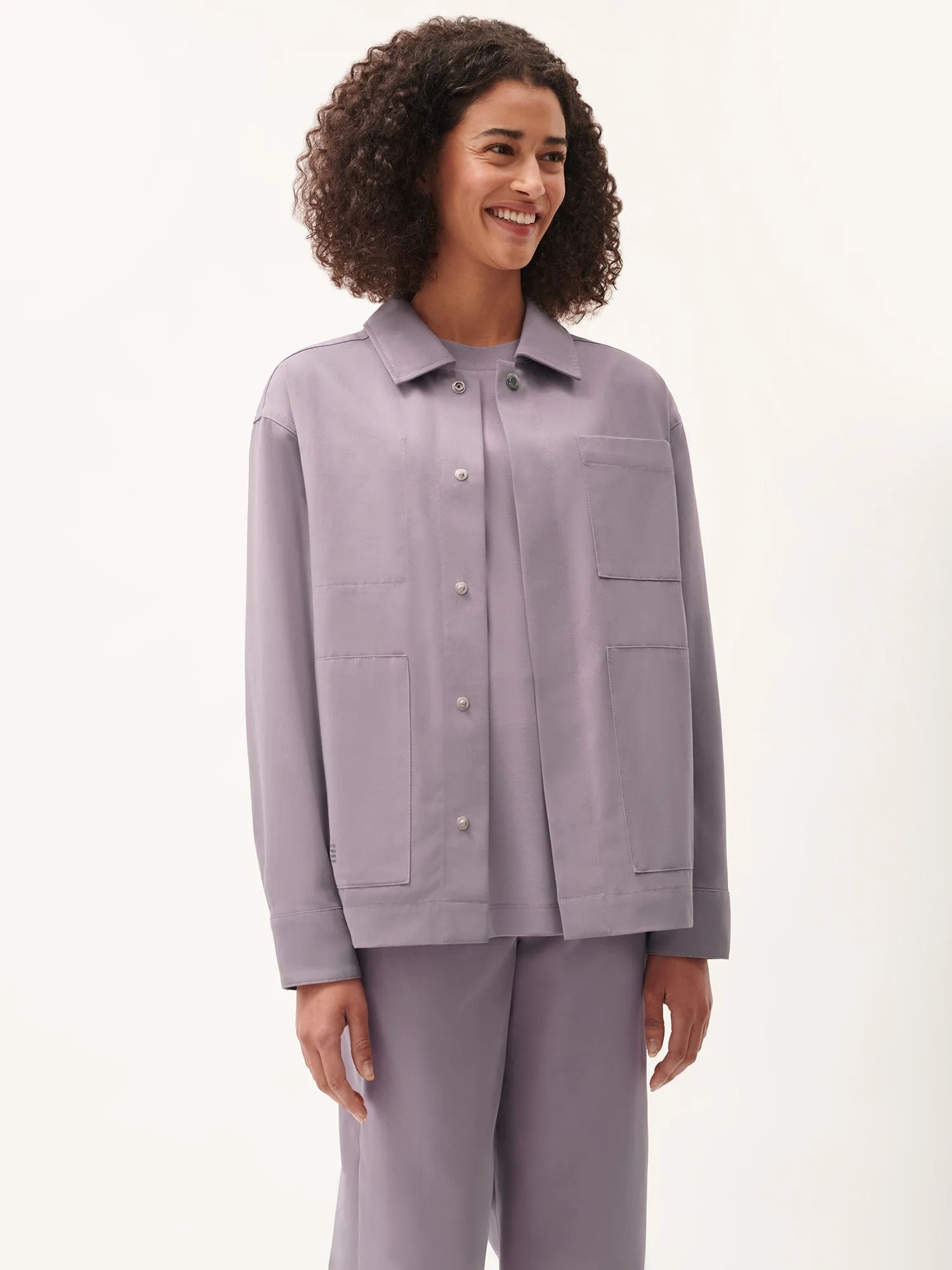 Women's DNA Utility Jacket—raisin purple