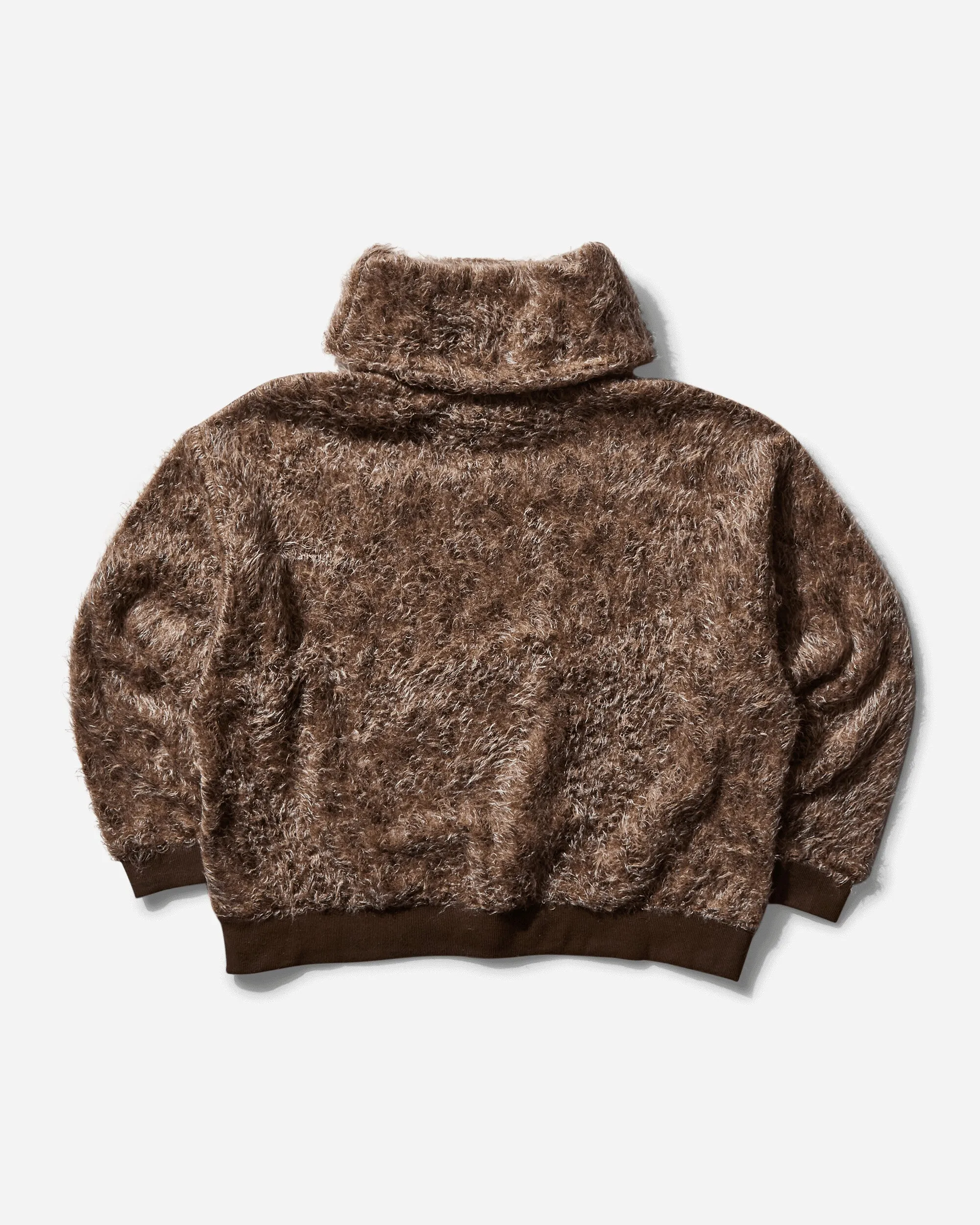 Women's Varsity Logo Turtleneck Sweater Beige