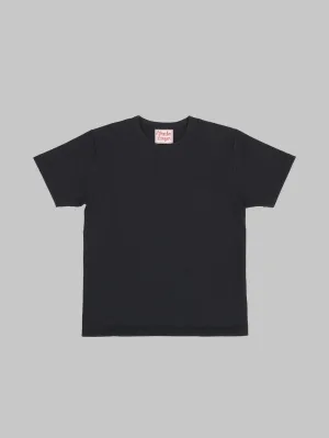 Wonder Looper Triple Heavyweight Tsuriami Crewneck T-Shirt Black